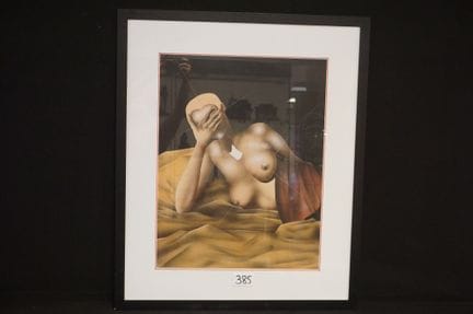 HERMAN BAERT (1942 -  ) - "The Red Thread" - mixed