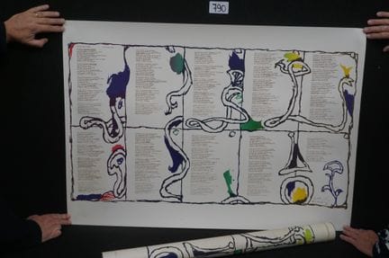 PIERRE ALECHINSKY (1927 - ) - "Une chanson pour Do