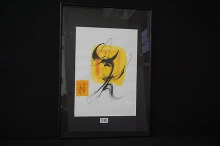 JUAN KITI (1956 - ) - "untitled" - mixed media on 