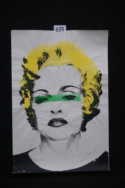 MR. BRAINWASH (1966 - ) - "Marilyn Monroe" - silks