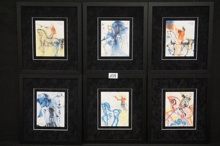 SALVADOR DALI (1904–1989)(after) - 6 chromolithogr
