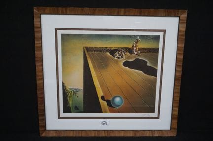 SALVADOR DALI (1904–1989) (after) — "Vertigo" — li