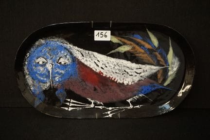 PAUL TIMPER (1937–2010) - CERAMIQUE DOUR - beautif
