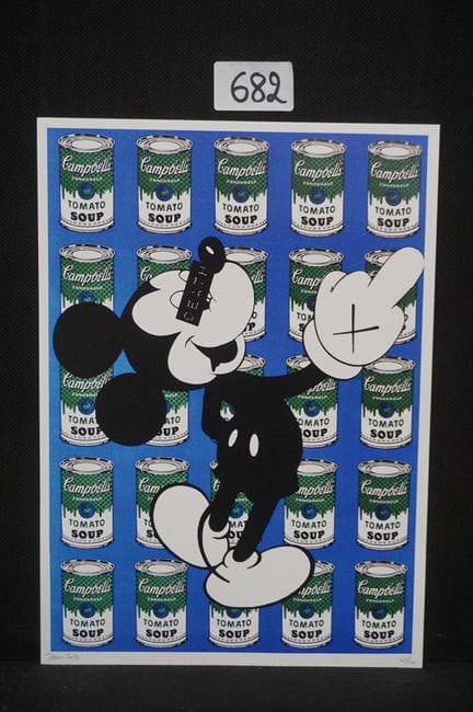 DEATH NYC (1979 -  ) - "untitled" - print on paper