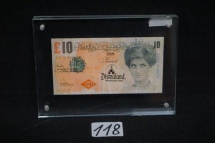 BANKSY (1974 -  ) (after) - "Di Face Tenner" - off