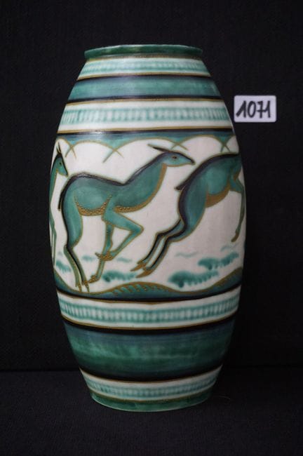 CHARLES CATTEAU (1880–1966) for BOCH FRERES KERAMI