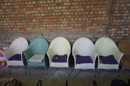 LORO-YO by STARCK - ALEPH - 5 design chairs in pla