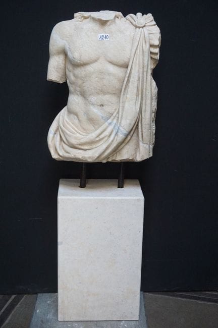 A very beautiful, large, classic marble sculpture—