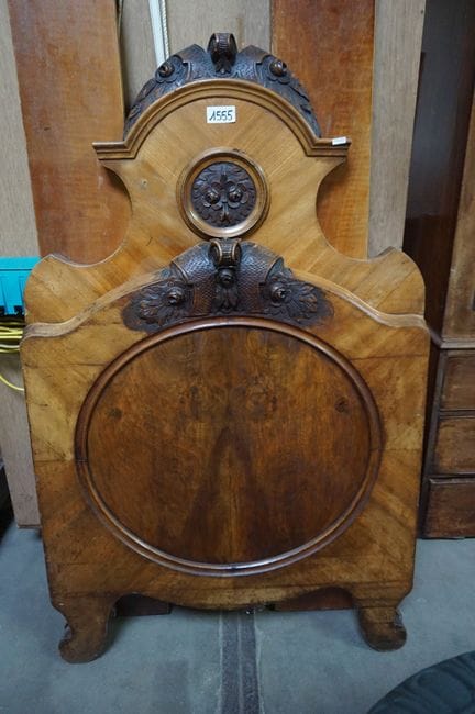 beautiful antique bed