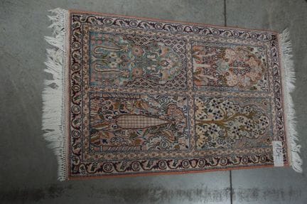 Soie du CACHEMIRE - 93 x 60 cm