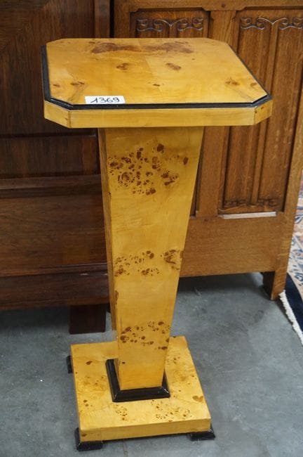 Beautiful Art Deco-style pedestal - 81 x 39 x 39 c