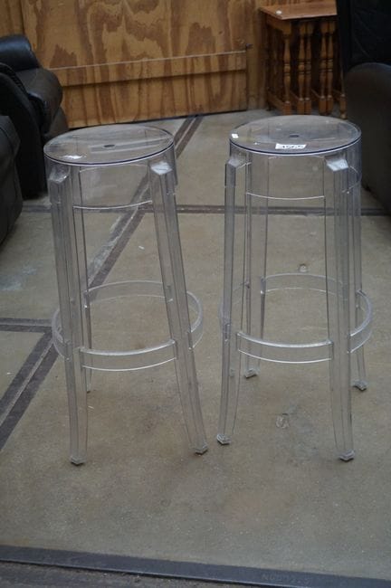 PHILIPPE STARCK for KARTELL - 2 CHARLES GHOST bar 