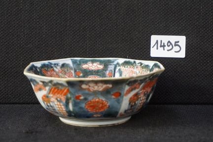 八角形日式瓷碗 - ARITA - 直径：15厘米