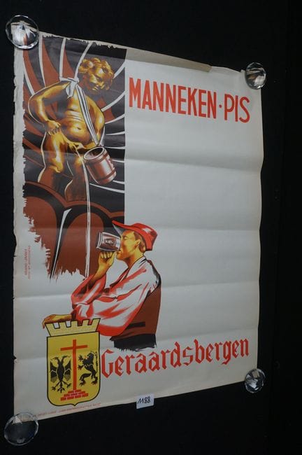 aprox. 30 carteles originales - "MANNEKEN PIS" - "