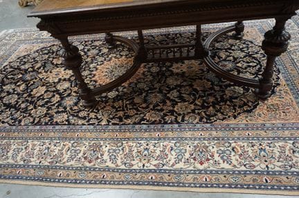 Tapis NAIN en laine et soie - IRAN - 348 x 209 cm