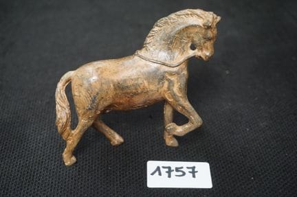 PIERRE CHENET - "cavallo" - scultura in bronzo - f
