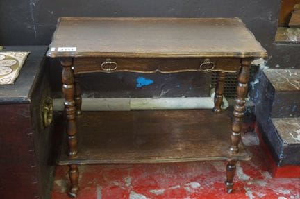 carrello in legno - larghezza: 42 cm  -  A: 70 cm 
