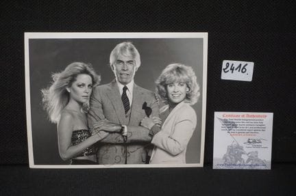 JAMES COBURN (1928 - 2002) - photo dédicacée - ave