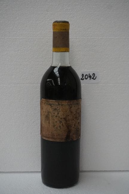 CHÂTEAU D'YQUEM - 1 bouteille de vin - 1963 - SAUT