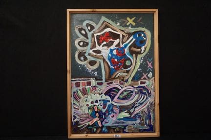 DOMINIQUE VAN OSTA (1957 -  ) - « sans titre » - t