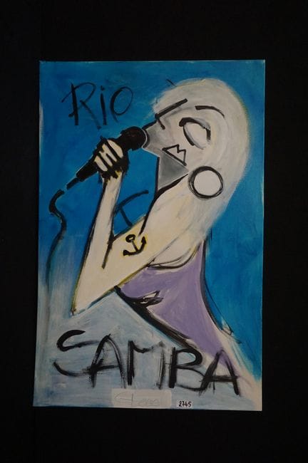 GLENN VANDE SANDE (1961 -  ) - « Rio Samba » - acr