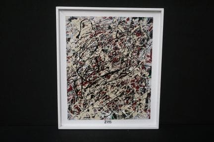 peinture moderne - dans le style de JACKSON POLLOC