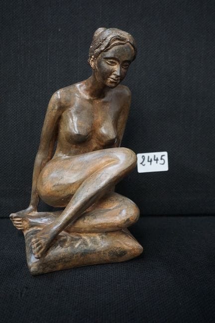 PIERRE CHENET - « Jeune femme nue » - sculpture en