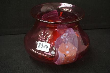 VAL SAINT LAMBERT  - bellissimo vaso di design - f