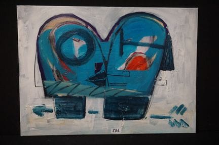 GLENN VANDE SANDE (1961 -  ) - « Untitled » - acry