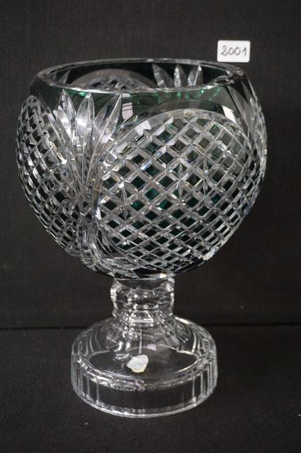 VAL SAINT LAMBERT  - grande coupe sur pied - crist