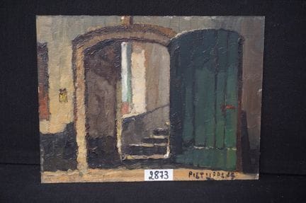 PIET LIPPENS (1890 - 1981) - « Petite porte dans l
