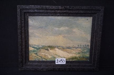 JOSEPH POSENAER (1876 - 1935) - « Paysage avec dun