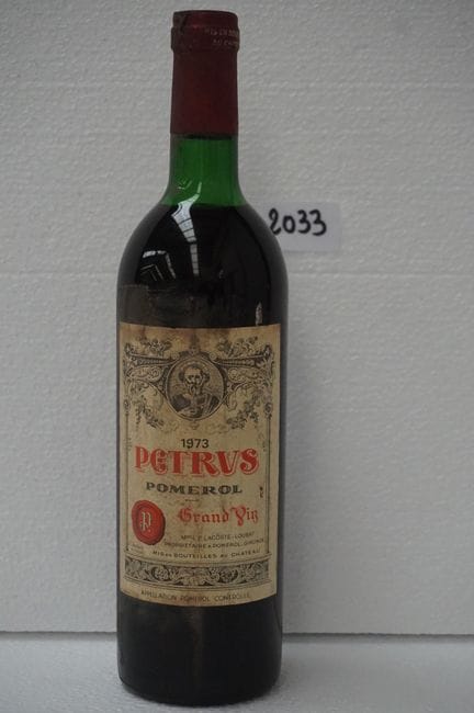 CHÂTEAU PETRUS - 1 bouteille de vin rouge - 1973 (