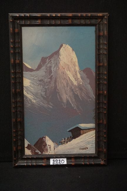 ANGELO ABRATE (1900 - 1985) - « Matterhorn » - hui