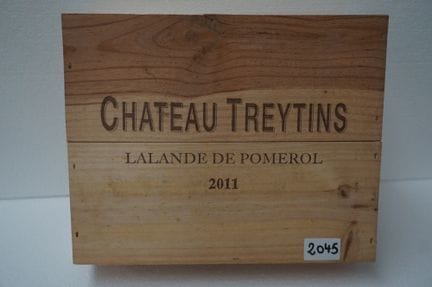 CHÂTEAU TREYTINS - 3 bouteilles de vin - 2011 - LA