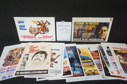 jolie série d'affiches de cinéma vintage - environ