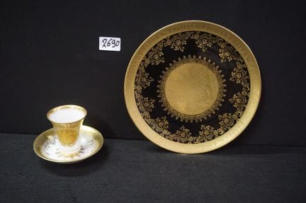 KARLSBADER - lotto di porcellana decorata