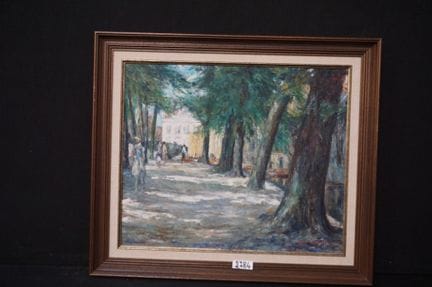 GASTON OORLYNCK (1909 - 1989) - « Le Dijver à Brug