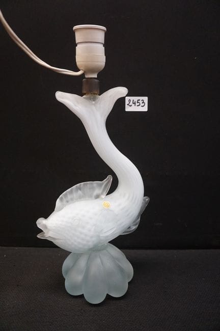 MURANO - lampe décorative en forme de poisson - H 