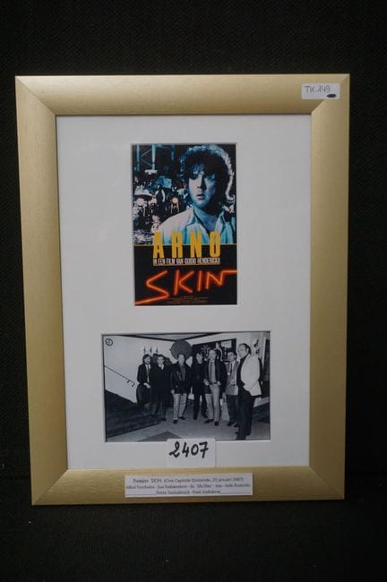 conception d'une affiche de film + photo - « SKIN 