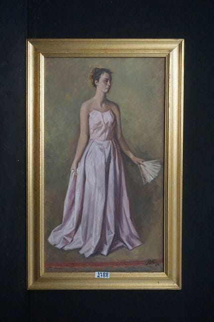 ROBERT VAN CAUWENBERGHE (1905 - 1985) - « Jeune fe