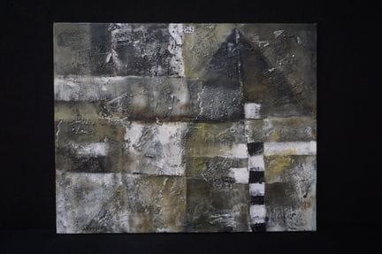 SUZANNE VISSER (1972 -  ) - « composition moderne 