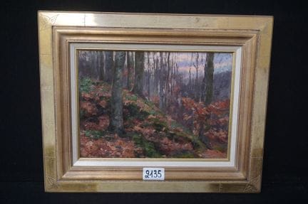 JOSEPH MIDDELEER (1865 - 1934) - « Vue de forêt en
