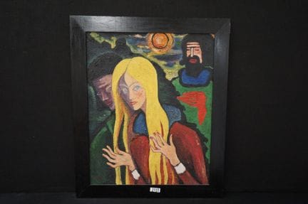 CHEVALIER - « Jeune fille aux longs cheveux blonds