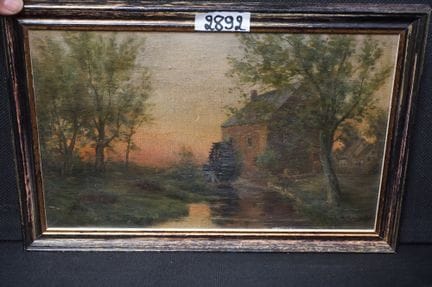 PAUL AELMAN (1899 - 1965) - « Le moulin à eau » - 