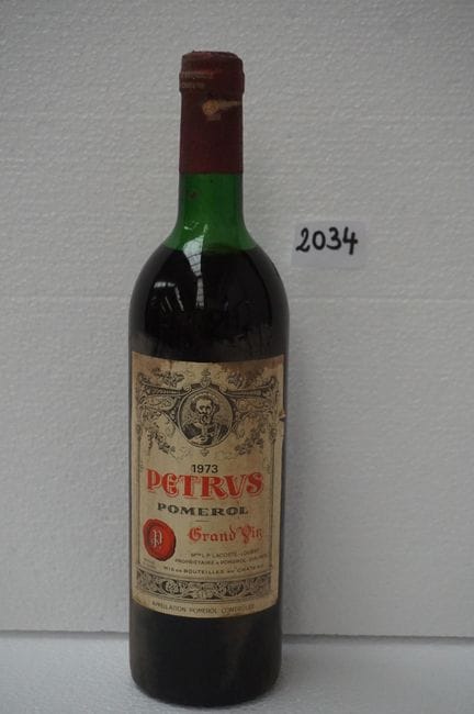 CHÂTEAU PETRUS - 1 bouteille de vin rouge - 1973 (