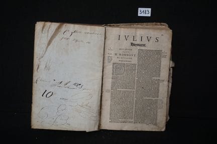 Libro religioso flamenco del siglo XVII: la vida d