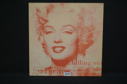 格里·卢格（GERY LUGER，1951 - ）——《玛丽莲·梦露》——帆布丝网版画——签名——奥