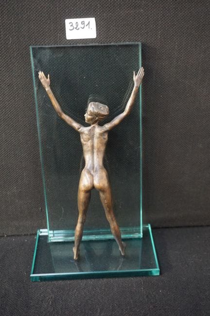 GERARD MOONEN (1953 –  ) – „Stehender Akt“ – moder