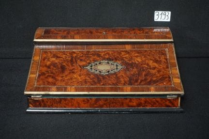 Napoleón III «ECRITOIRE DE TABLE» —realizado en ma